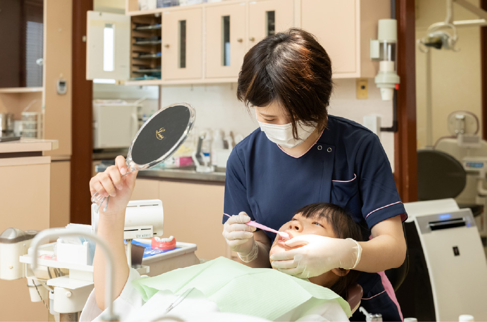 歯科衛生士によるプロクリーニング